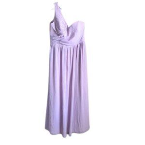 Spring Bridesmaids Dress Size 16 Dusty Rose One Shoulder